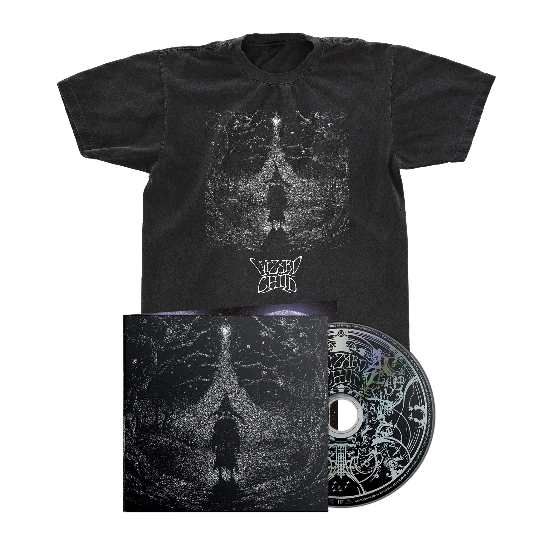 PACK T-SHIRT + CD "WIZARD CHILD"